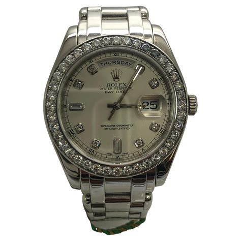 mens rolex platinum pearlmaster|platinum rolex with diamonds price.